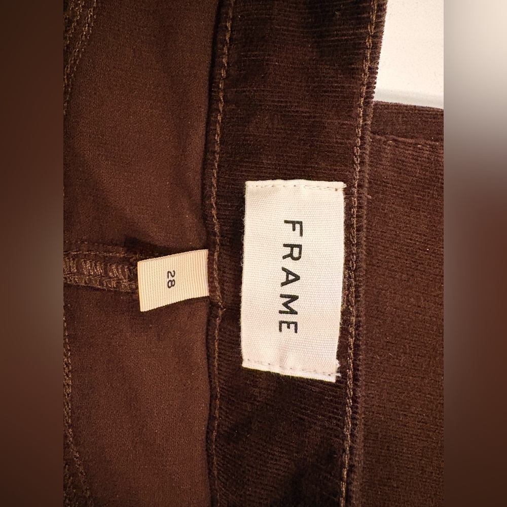 Frame Denim Chocolate Flare Jeans - Picture 3 of 4